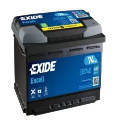 BATERÍA EXIDE 74 AH, 680...