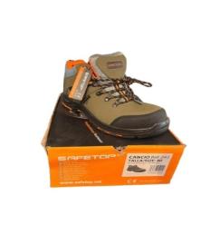 BOTA CANCIO BEIGE CORDONES...